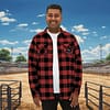 New Mexico Bucking Bronco Flannel Shirt