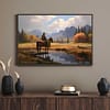 Farmington New Mexico Cowboy Canvas Art Print