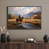 Roswell New Mexico Cowboy Canvas Art Print
