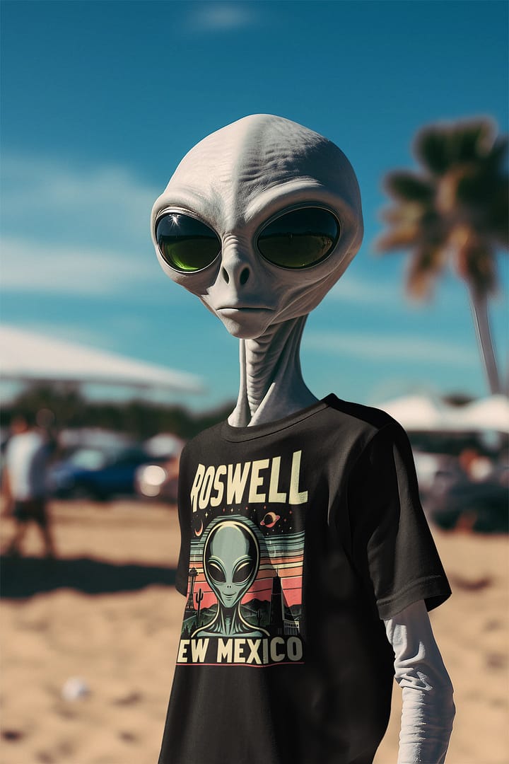 Roswell Alien Tee