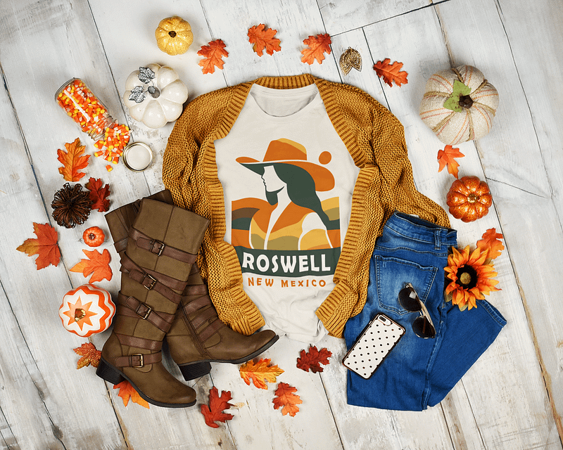 Vintage Roswell Cowgirl Shirt