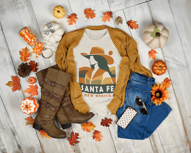 Vintage Santa Fe Cowgirl Shirt