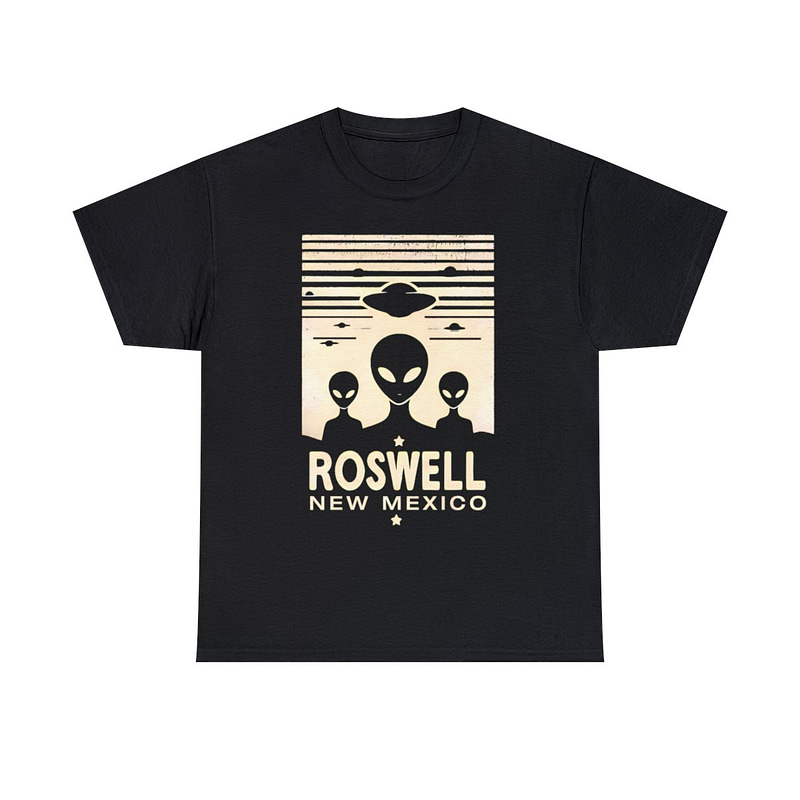 Grunge Roswell Alien T-Shirt