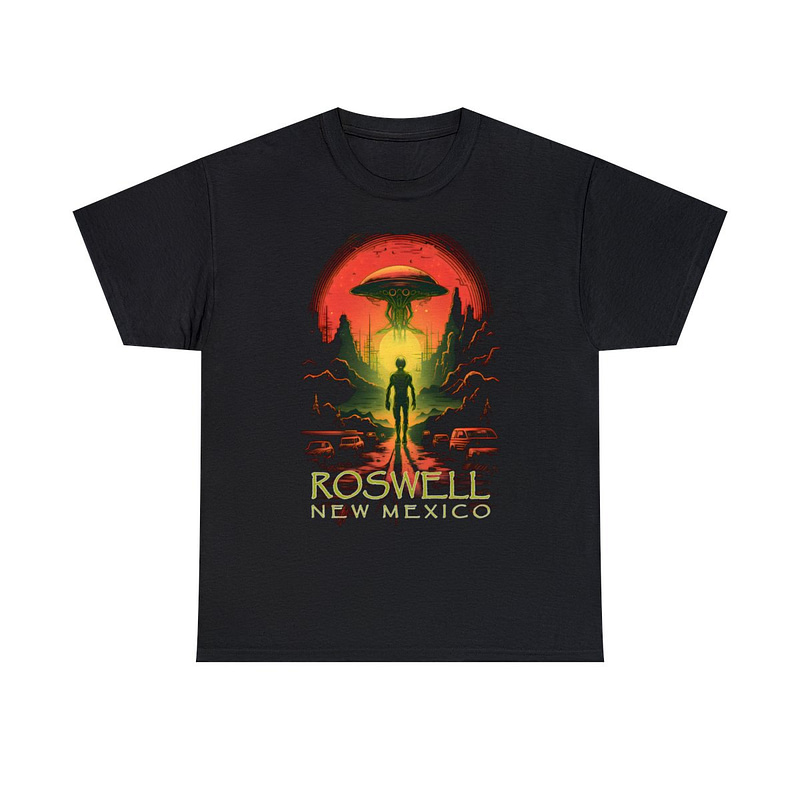 Aliens Landed Roswell T-Shirt