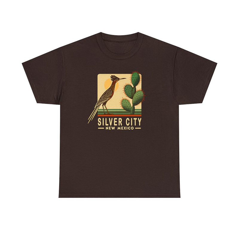 Silver City New Mexico Roadrunner T-Shirt