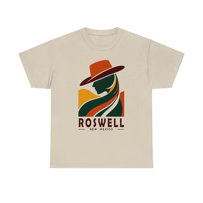Retro Roswell Cowgirl T-Shirt