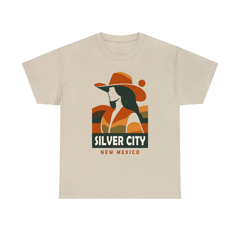 Vintage Silver City Cowgirl T-Shirt
