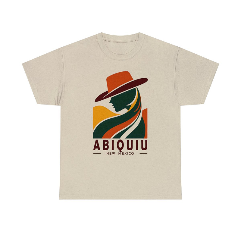 Retro Abiquiu Cowgirl T-Shirt