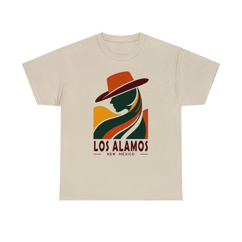 Retro Los Alamos Cowgirl T-Shirt