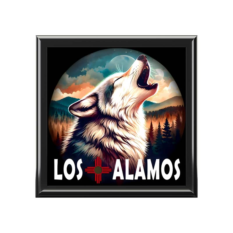 Los Alamos Howling Wolf Memory Box