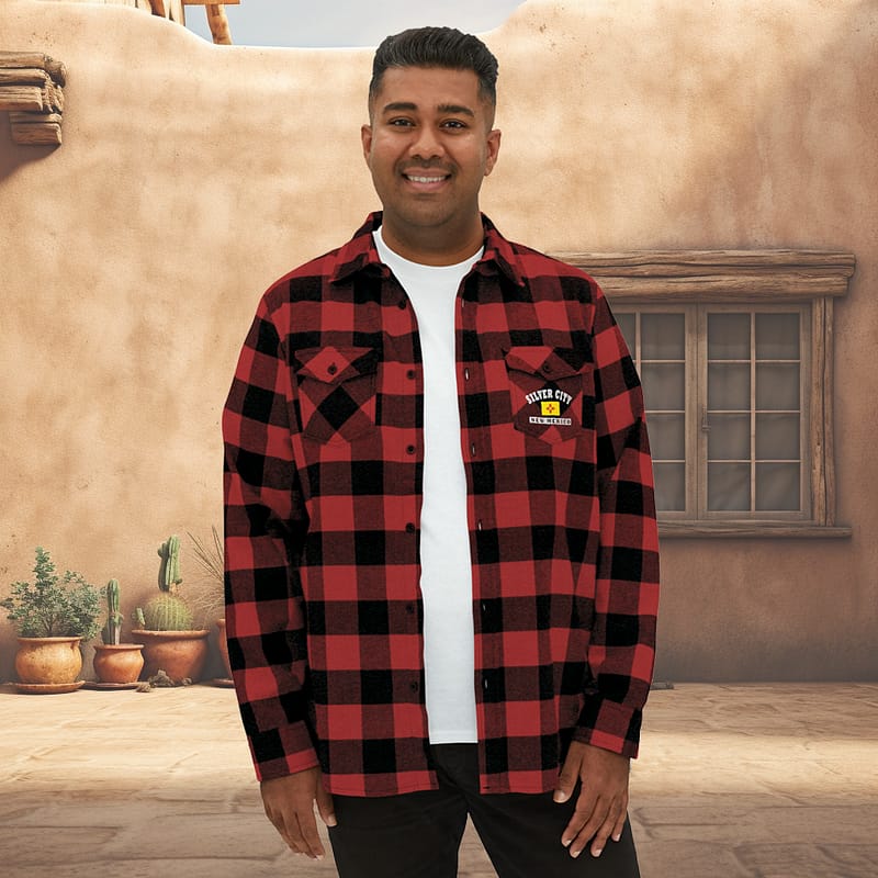 Silver City New Mexico Flannel Shirt