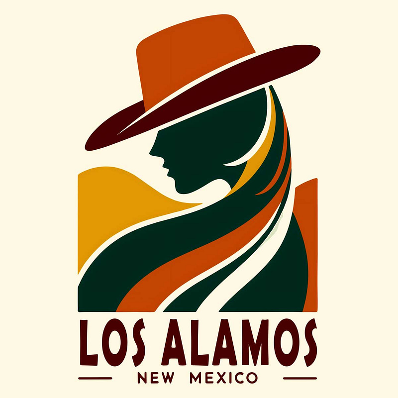 Retro Los Alamos Cowgirl Shirt
