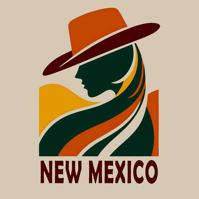 Retro New Mexico Cowgirl Shirt