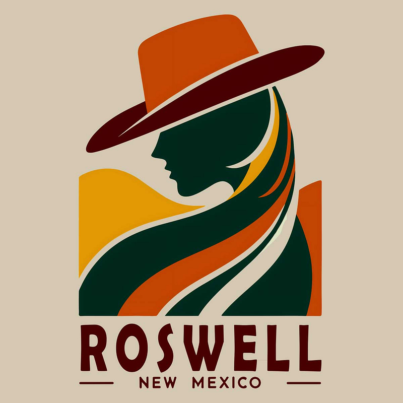 Retro Roswell Cowgirl Shirt
