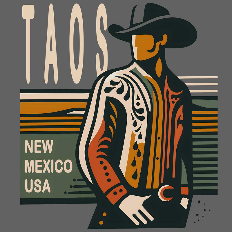 Taos Cowboy T-Shirt
